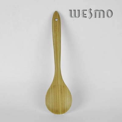 Bamboo Kitchen Accessories, Non Slotted Turner Bamboo Pancake Turner